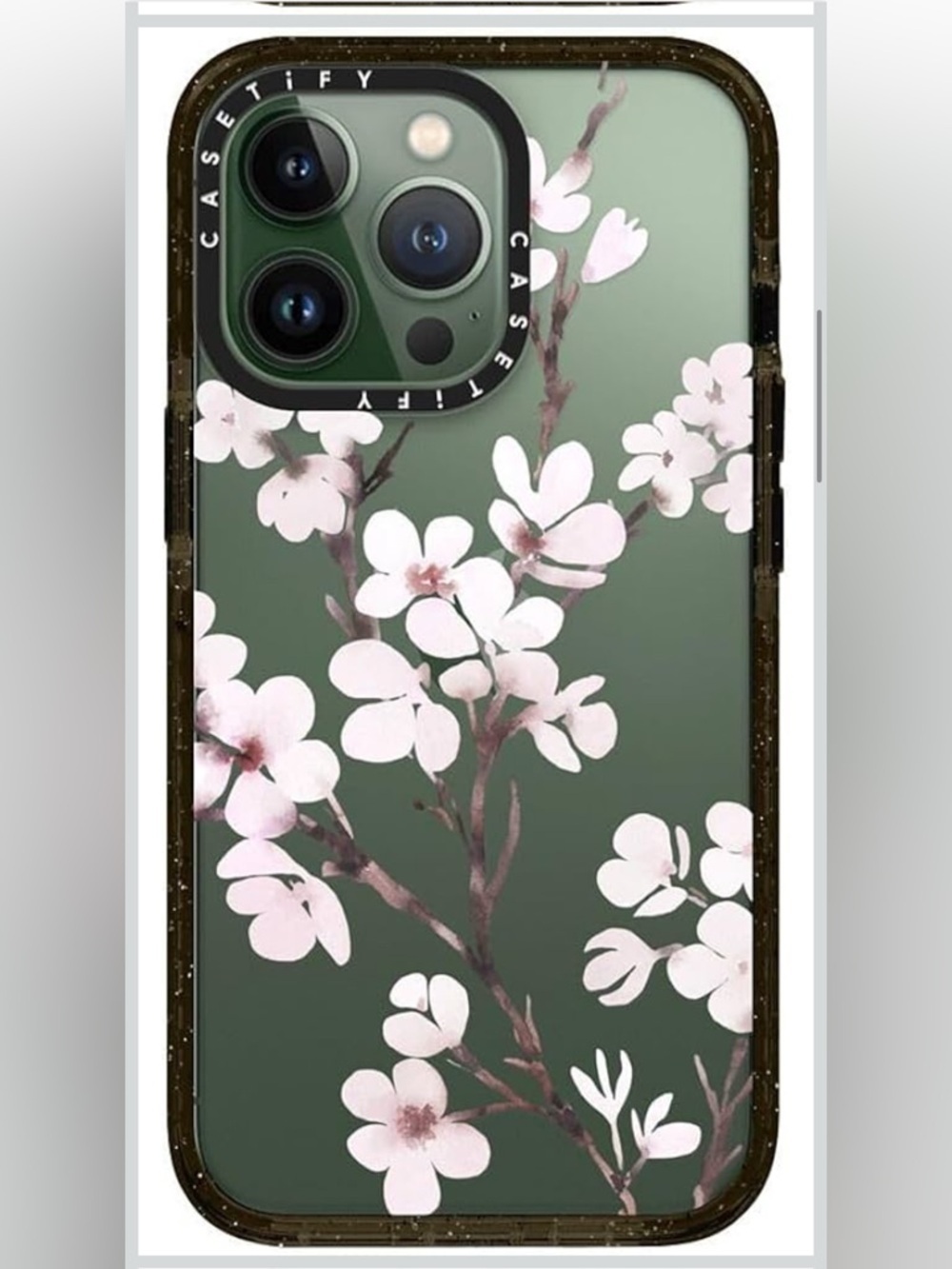 Casetify Floral Cherry Blossom Durable Clear Phone Case for iPhone 15 Pro Max - Picture 11 of 11